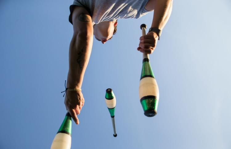 Juggling Club allows students to practice skills, make new friends